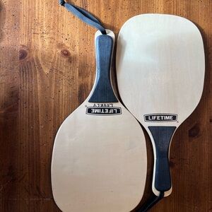 Lifetime Pickleball Paddles with Black Handles